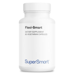 Supersmart FlexiSmart bottle front showing patented blend for potential wellness support