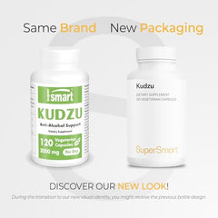 Packs Kudzu Extract capsules in a row for easy daily supplementation.