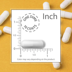 Supersmart magnesium capsules being poured demonstrates simple dosing.