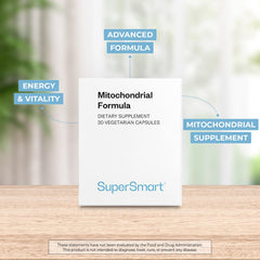 Supersmart R-Lipoic Acid capsules highlighting antioxidant‑inspired energy support.