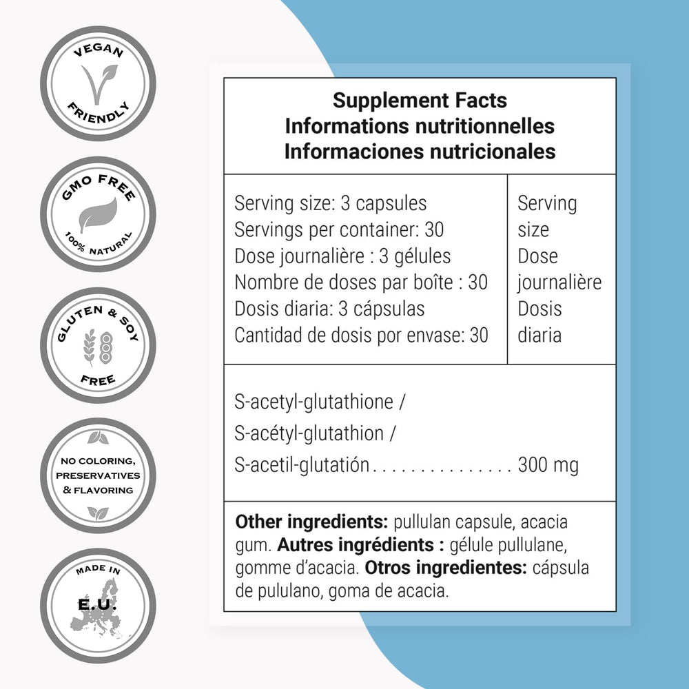 Three SAG capsules per day dosing shown with Supersmart label