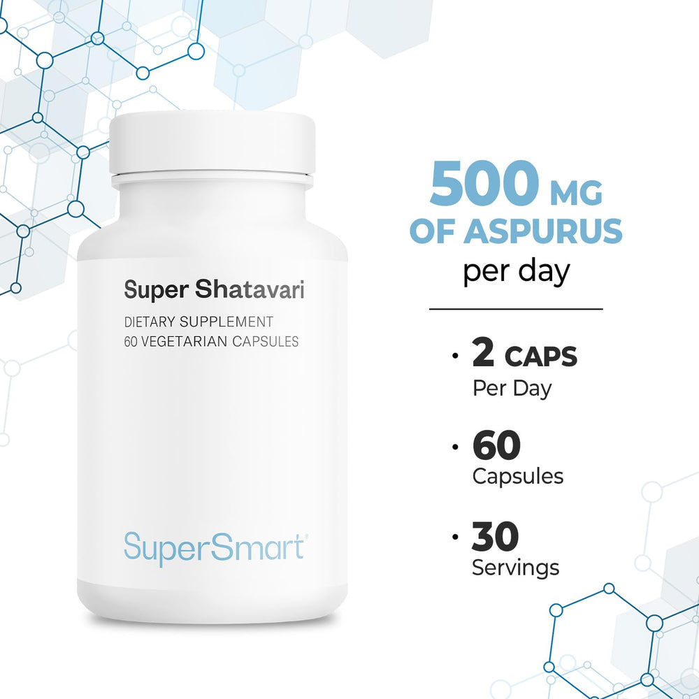 Supersmart Shatavari root sample evokes natural sourcing.