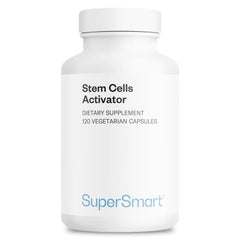 Supersmart Stem Cells Activator bottle front, non-GMO vegetarian capsules.