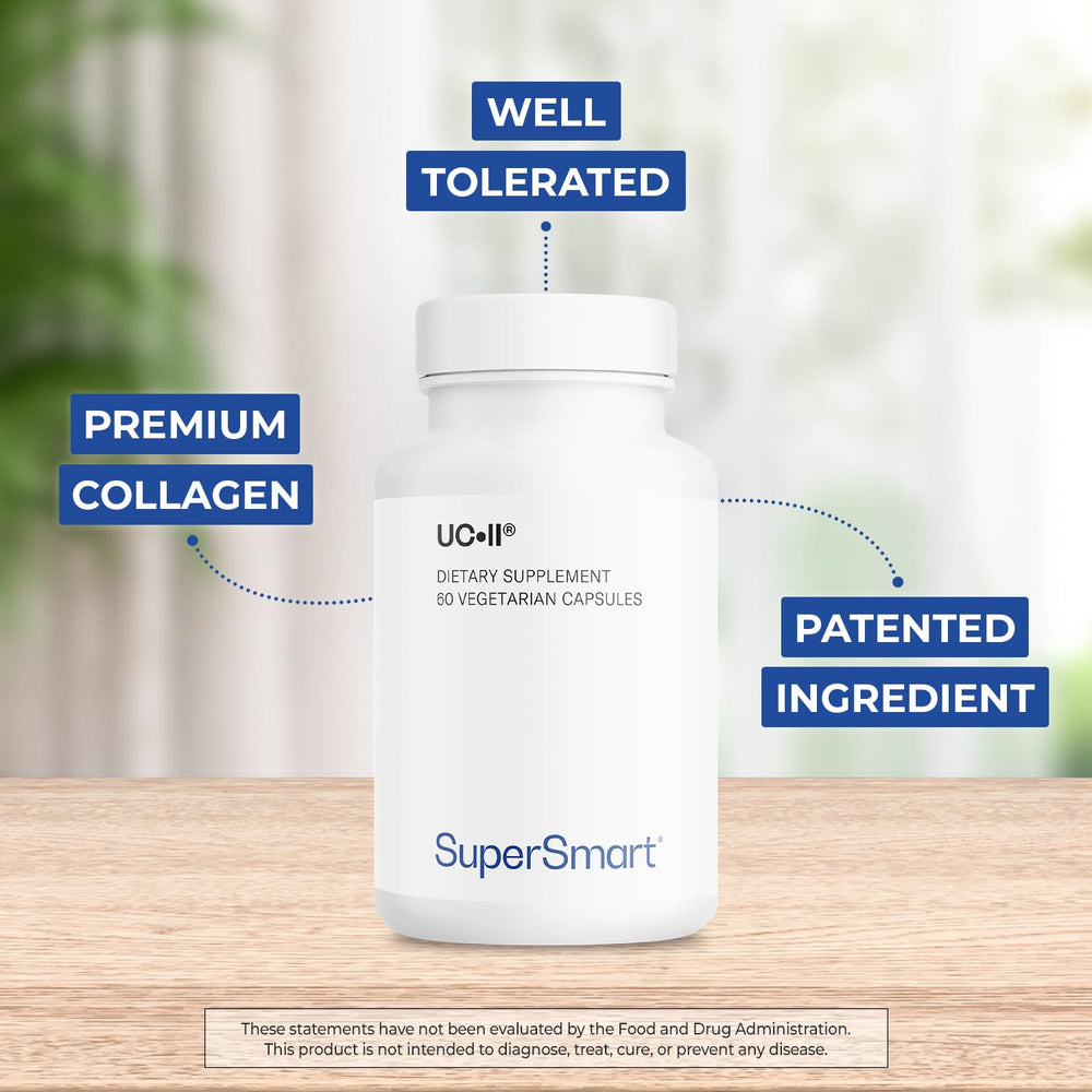 Supersmart UC-II label highlighting undenatured type II collagen.