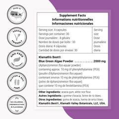 Supersmart vitamin K and B12 contents on packaging for daily nutrient support