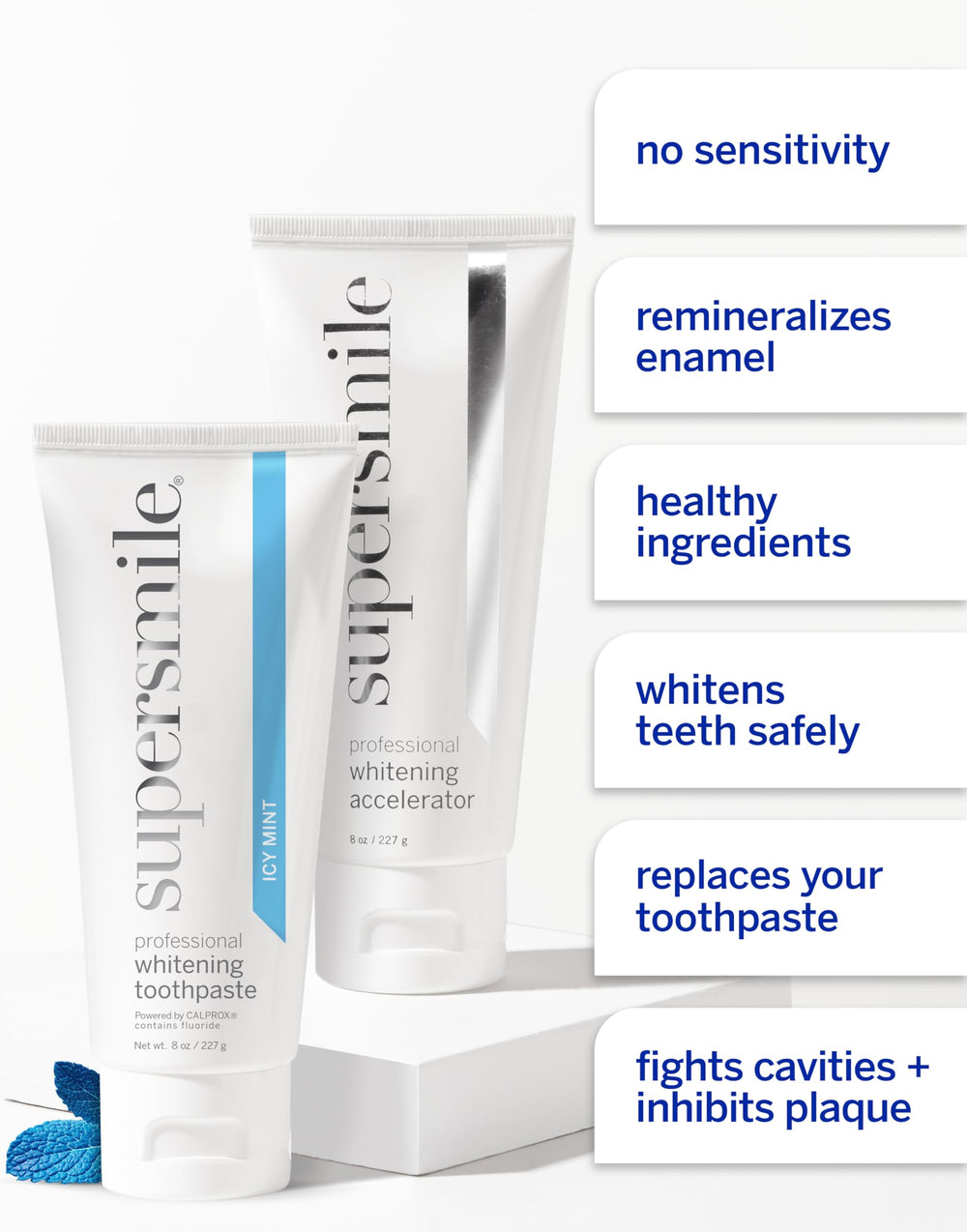Supersmile daily routine setup for an easy, consistent regimen