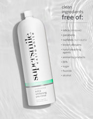 Supersmile bottle with mint backdrop signaling fresh breath care