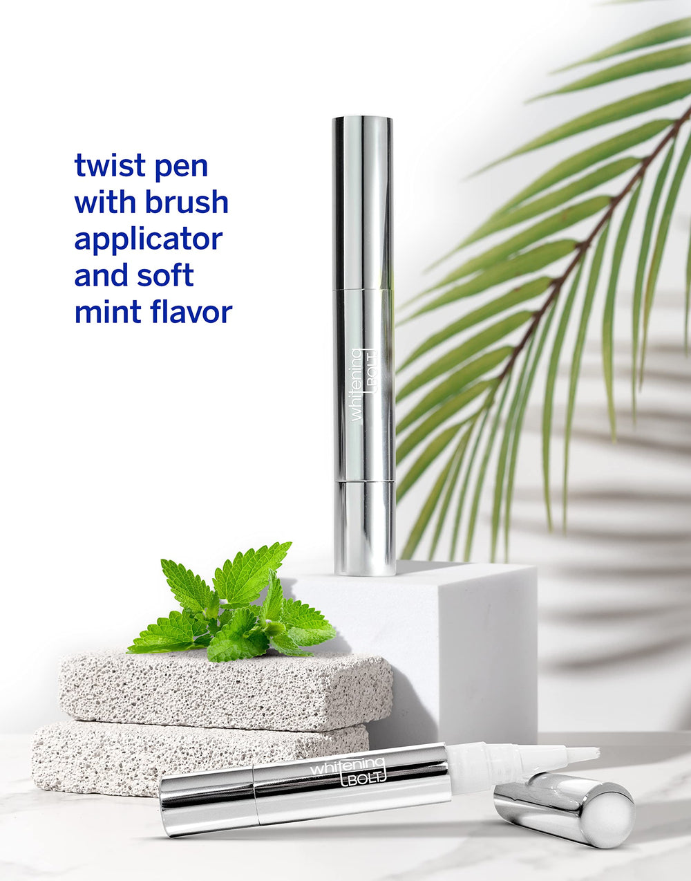 Supersmile Whitening Bolt sealant coating provides long-lasting stain protection.
