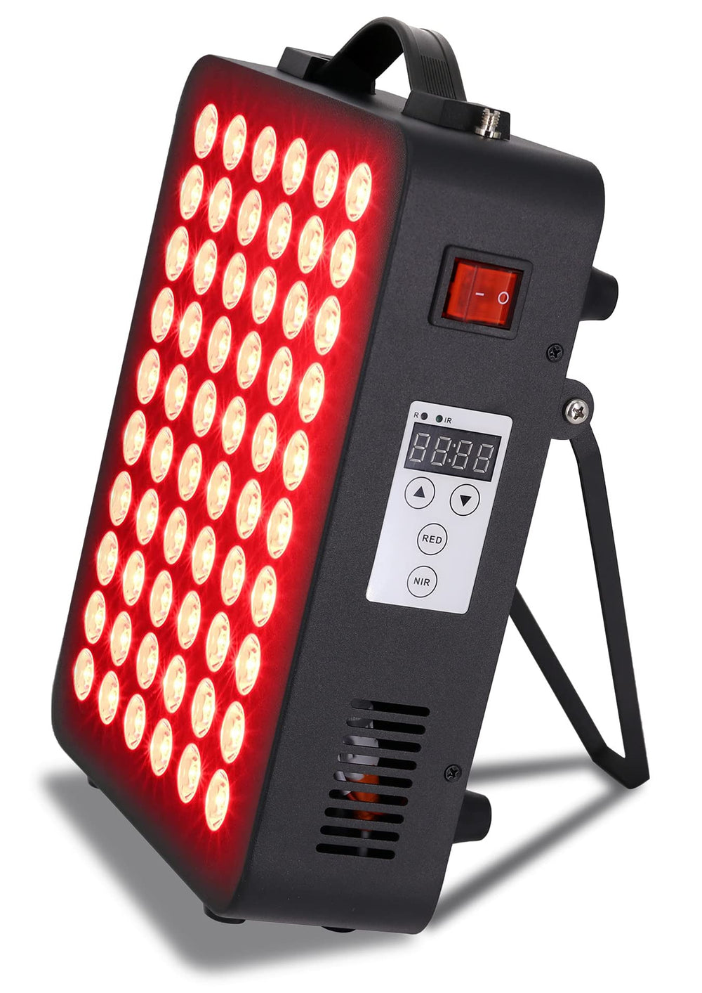 Supersred high-irradiance LEDs deliver strong output at close range.