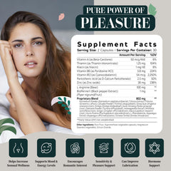 Supplement Universe ingredients list highlighting natural blends for vitality