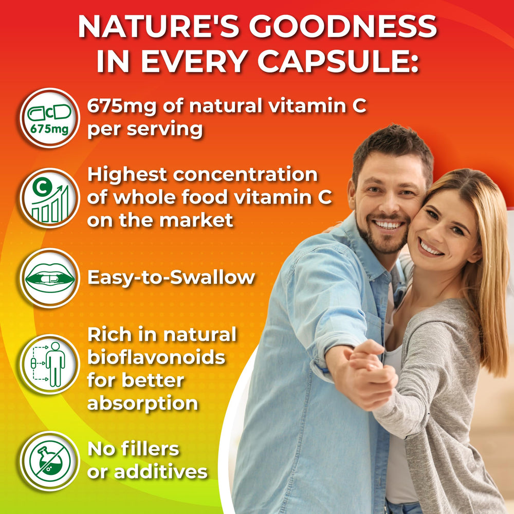 Supplements Studio Whole Food Vitamin C Berry Blend capsules on a clean surface.