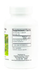 Supreme Nutrition Scutellaria Supreme capsules closeup highlighting vegetarian formulation