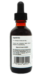 Usnea Tincture label detail emphasizes sourcing and purity.