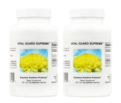 Supreme Nutrition Vital Guard Supreme bottle for easy daily herbal support.