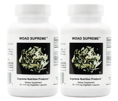 Supreme Nutrition Woad Supreme bottle front with Isatis root capsules for daily wellness