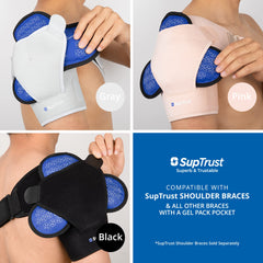 Suptrust post-operative-friendly pack helps reduce swelling and support recovery.