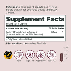 Sur AltRed capsules in hand illustrating travel-friendly endurance support.