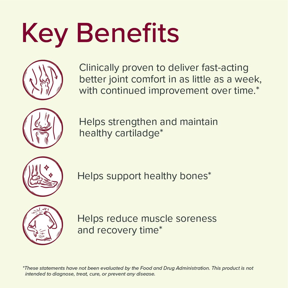 Sur Joint Support tart cherry image emphasizes antioxidants aiding post-workout recovery.