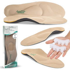 SursilOrtho engineered from 800,000 footprints for precise heel positioning.