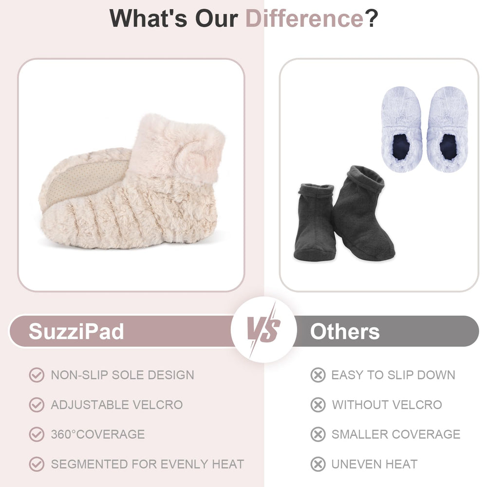 Suzzipad high-top fit with secure strap to prevent slipping