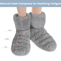 SUZZIPAD high-top foot warmers wrap ankles for 360° warmth and comfort
