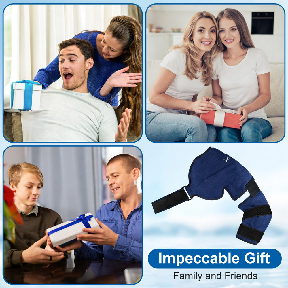 SUZZIPAD reusable ice pack supports repeated use.