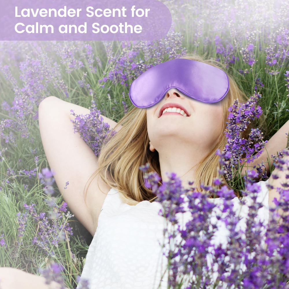 SuzziPad weighted eye mask for sleep and comfort