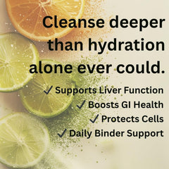 Detox-focused Sven PlastiClear packaging scene illustrating full-body detox concept