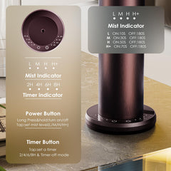 In-room setup with SVNWKRE diffuser for continuous scent in office