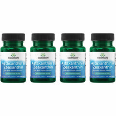 Swanson Astaxanthin & Zeaxanthin eye health bottle supports antioxidant eye comfort.