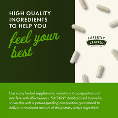 Swanson brand logo on Boswellia Serrata product packaging.