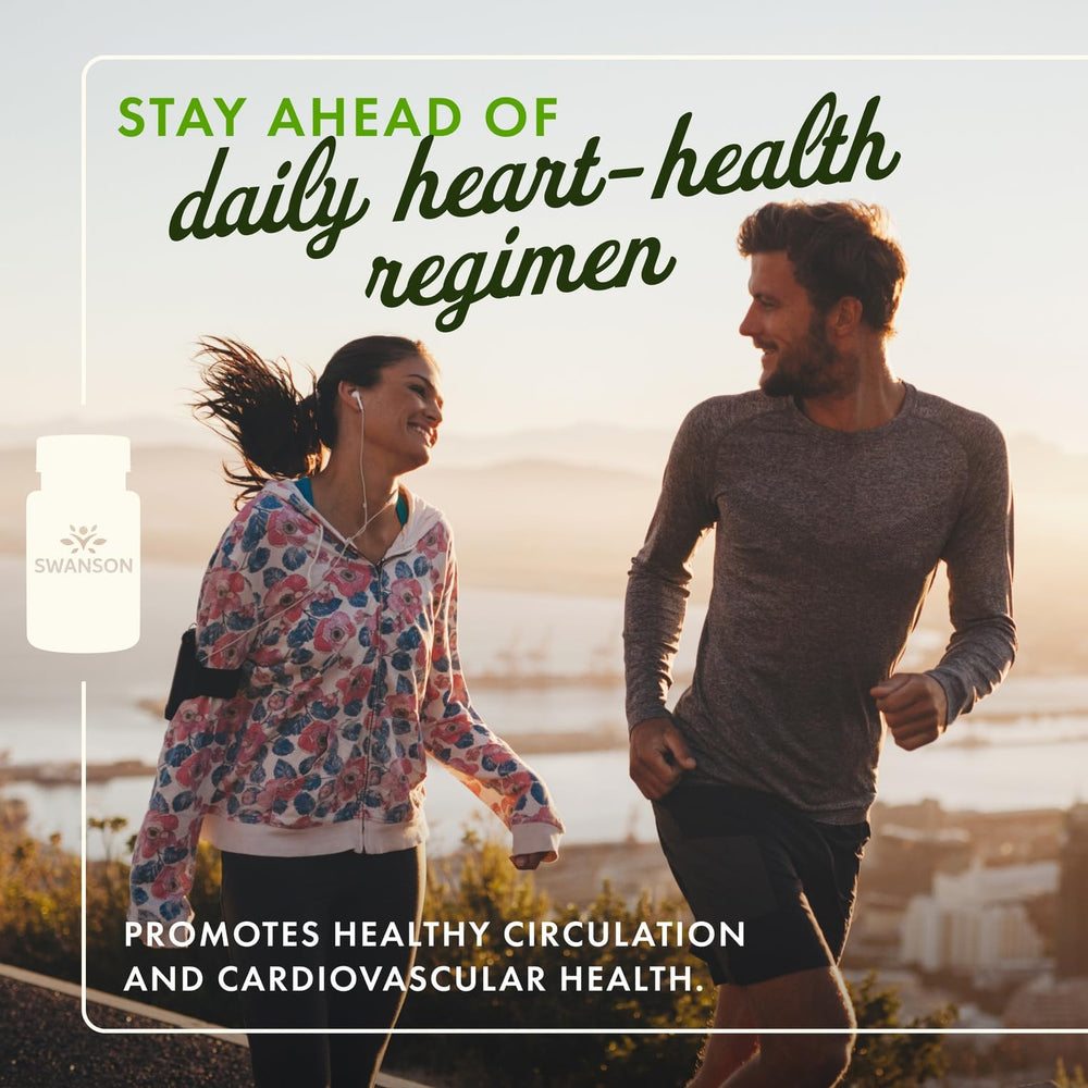 Swanson Cayenne ingredients list highlights natural components supporting metabolic activity and heart-friendly function.