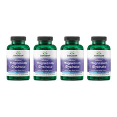 Swanson Chelated Magnesium bottle with daily wellness label