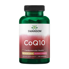 Swanson CoQ10 bottle front view signaling cardiovascular support