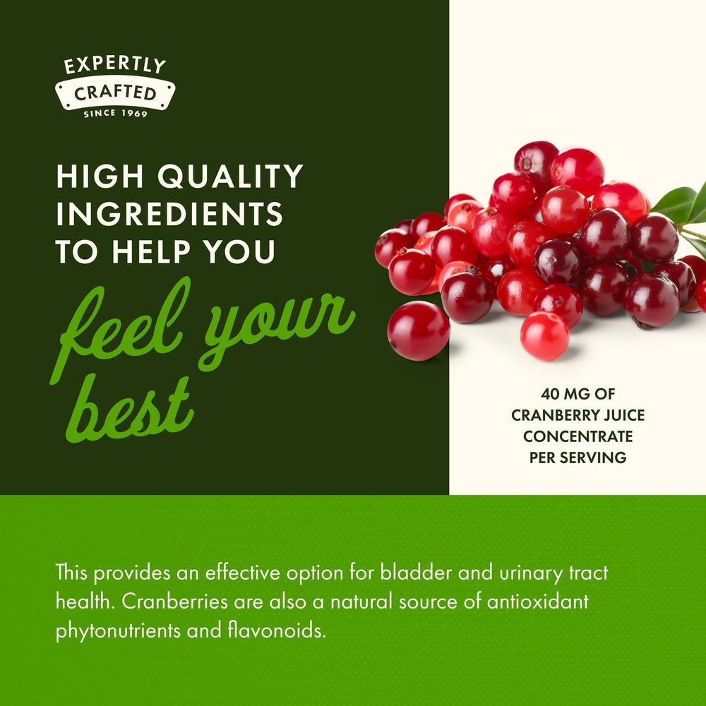Swanson Cranberry softgels close-up shows smooth capsule texture
