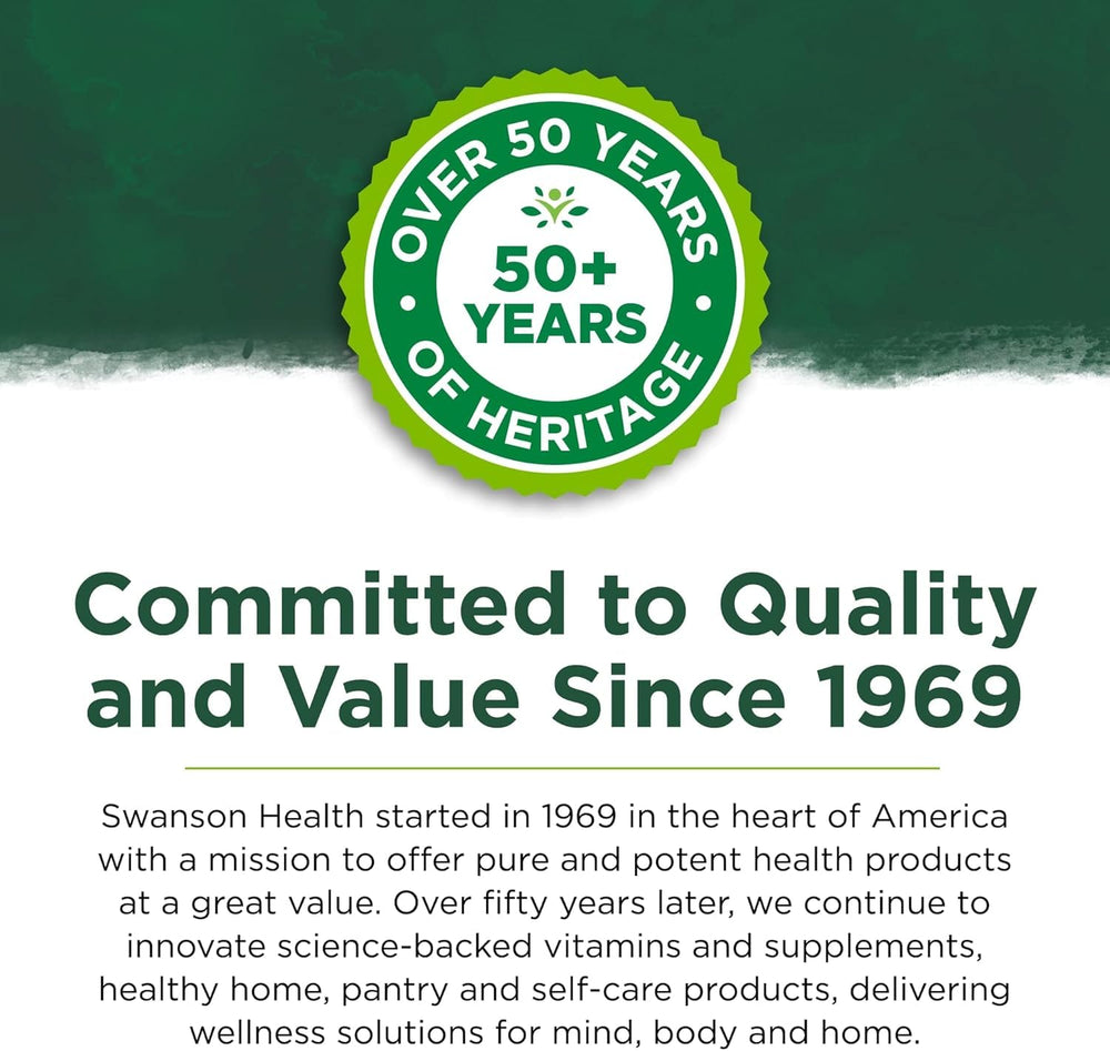Swanson Creatine Monohydrate Powder on a gym background suggesting active lifestyle