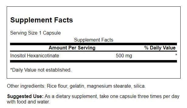Swanson Flush Free Niacin capsules on counter highlight 240-count bottle for daily energy metabolism.