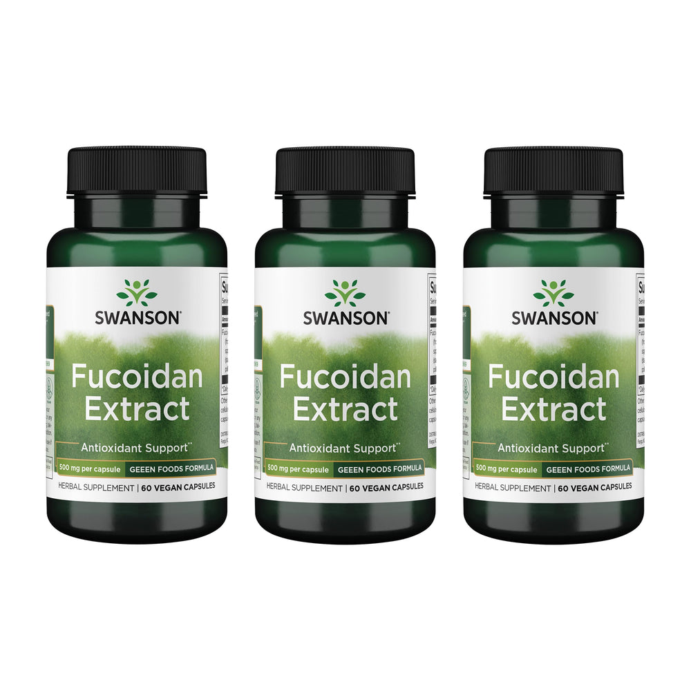 Swanson fucoidan extract bottle highlighting immune support potential