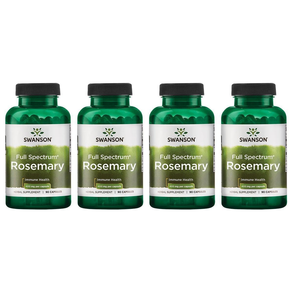 Swanson Full Spectrum Rosemary bottle highlights natural immune support for daily wellness