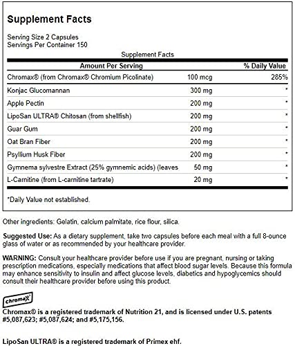 Close-up of Swanson Glucomannan+ capsules for easy daily intake
