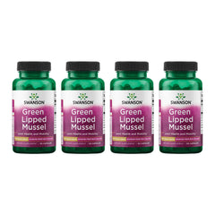 Swanson Green Lipped Mussel bottle front for joint mobility support.