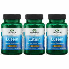 Swanson Lutein softgel bottle for daily eye support