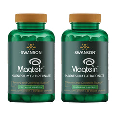 Swanson Magnesium L-Threonate bottle label close-up for nervous system support.