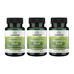 Swanson Magnolia Bark bottle pour supporting digestive and nervous system wellness
