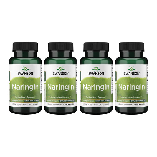 Swanson Naringin 500mg capsules in bottle for citrus flavonoid support.