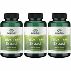 Swanson Olive Leaf Extract capsules bottle front for daily wellness