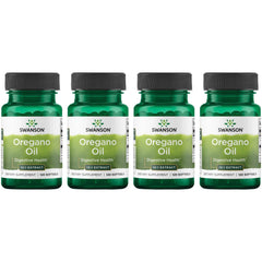 Swanson Oregano Oil 10:1 extract bottle on display, highlighting premium oregano oil.