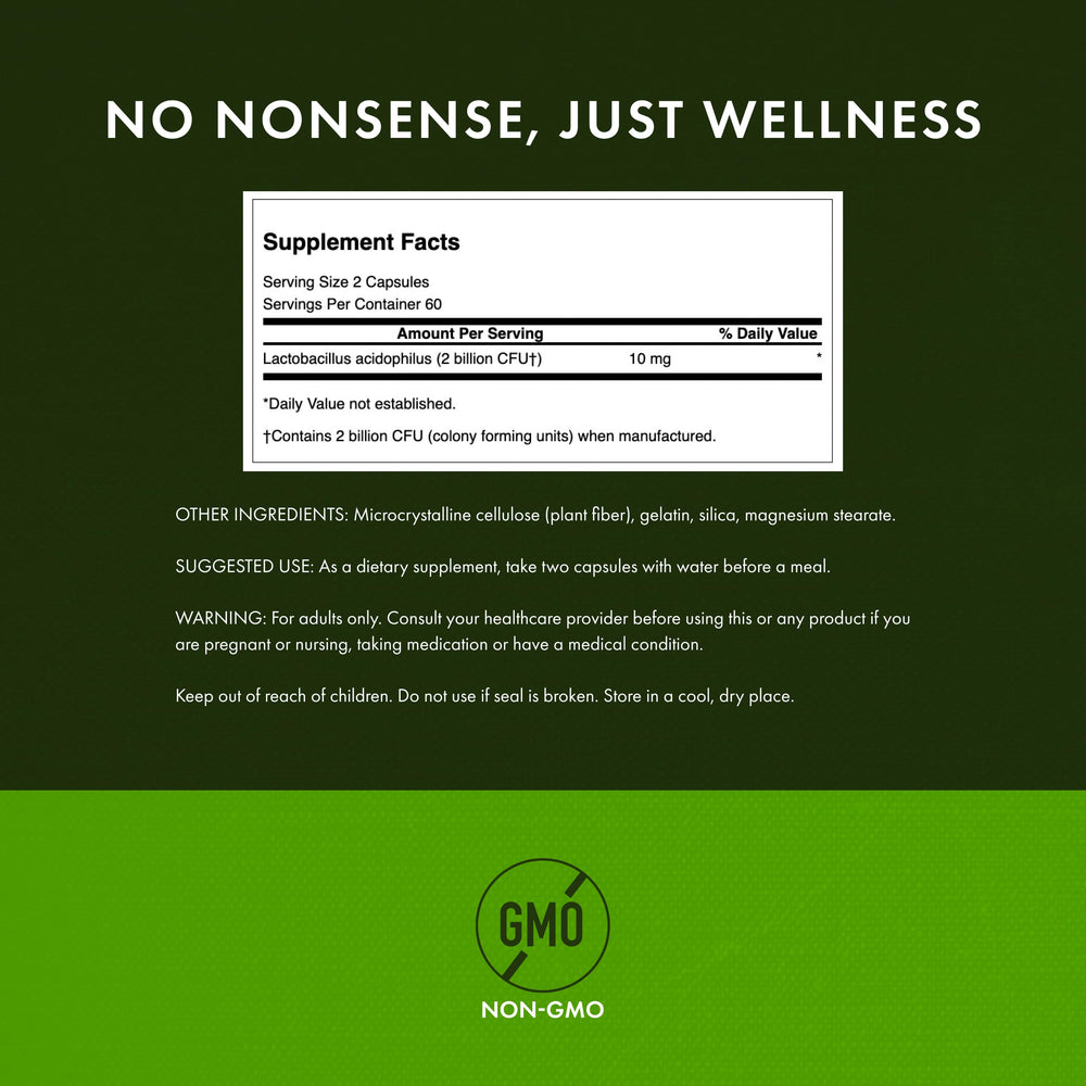 Swanson Probiotic four-pack packaging for convenient ongoing use.