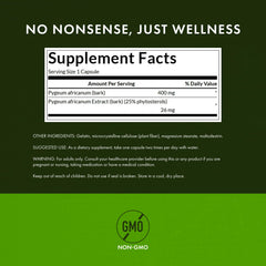 Swanson Pygeum extract tablets support urinary comfort in men.