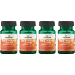 Swanson Ultra Rapid Immune Defense bottle featuring Epicor 500 mg for immune balance.